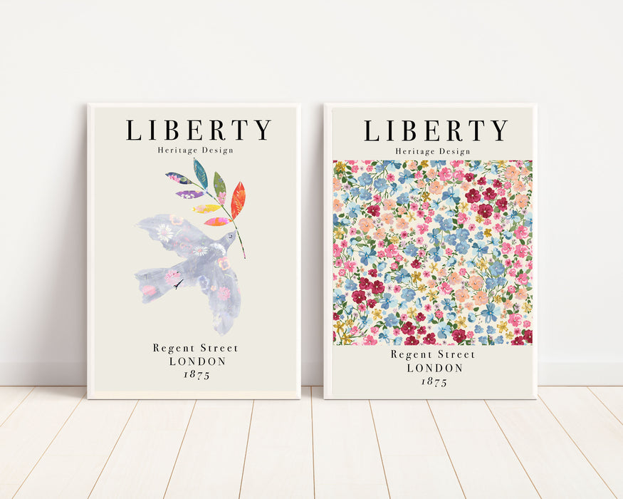 Gallery Wall Sets Liberty Bird Prints
