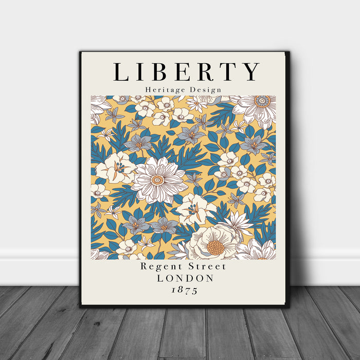 Liberty Yellow Megan Print