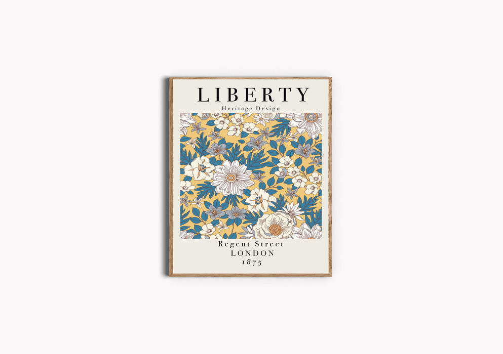 Liberty Yellow Megan Print