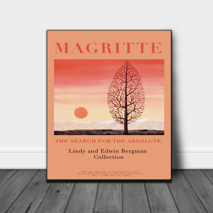 Rene Magritte Orange Tree Print