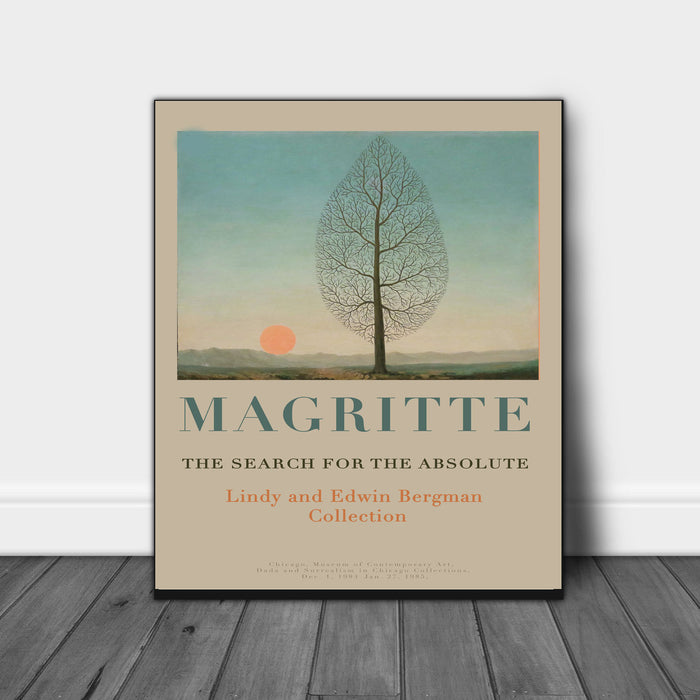 Rene Magritte Tree Print