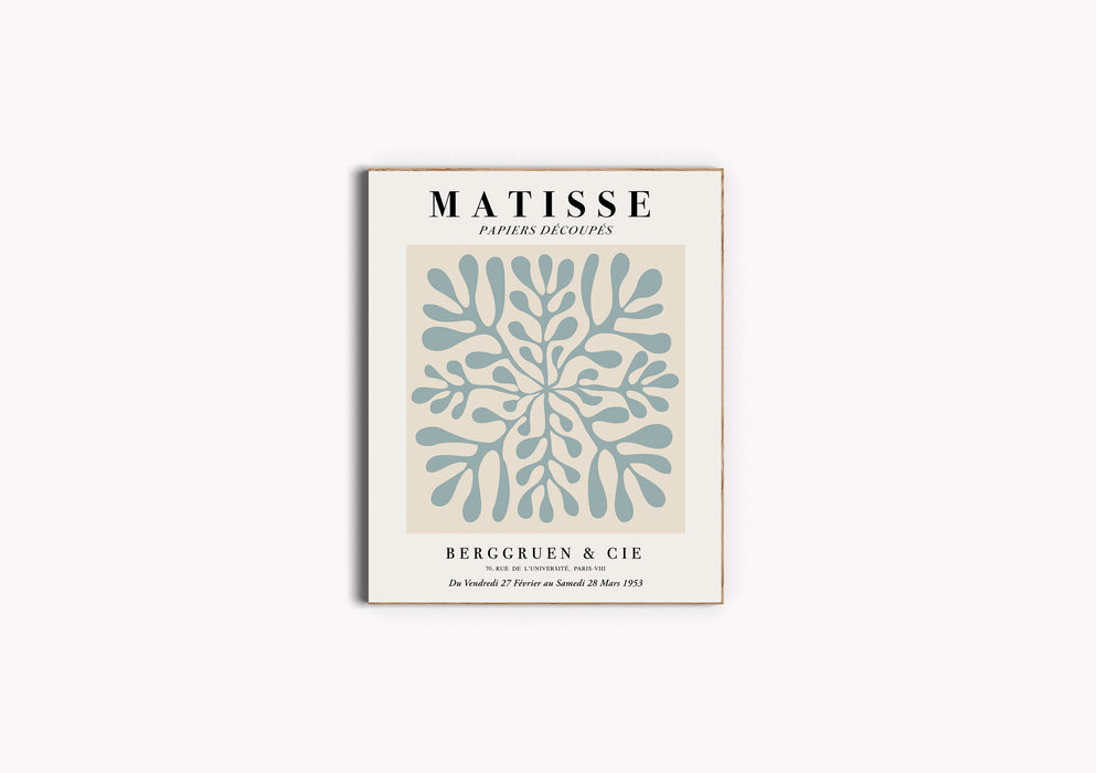 Matisse Green Leaf Print