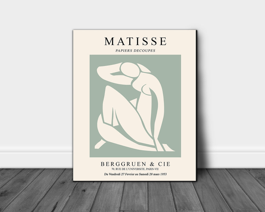 Matisse Green Nude Print