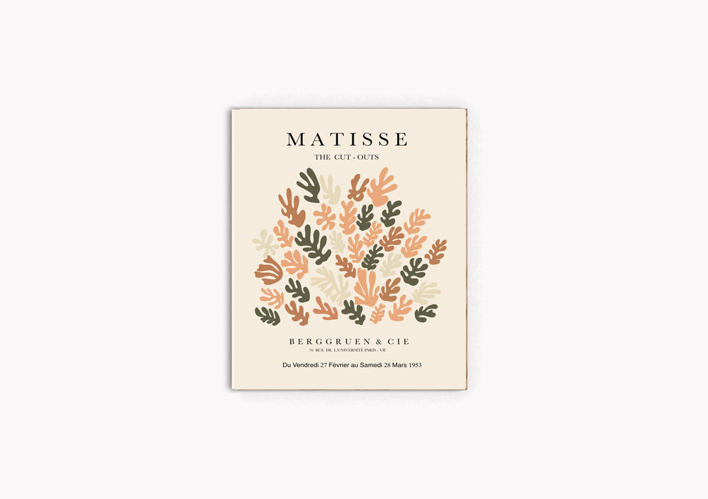 Autumn Matisse Leaf Print