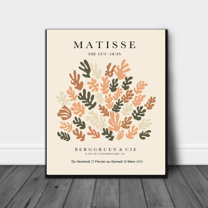 Autumn Matisse Leaf Print