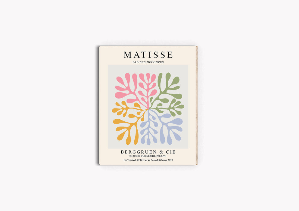 Matisse Pastal Leaf Print