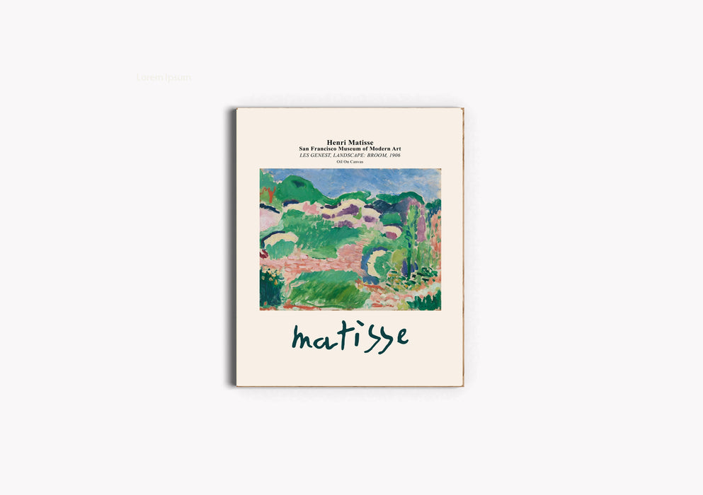 Matisse Landscape Print
