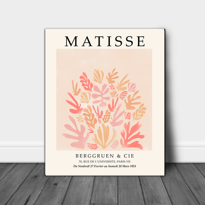 Pink Pastal Matisse Exhibition Print
