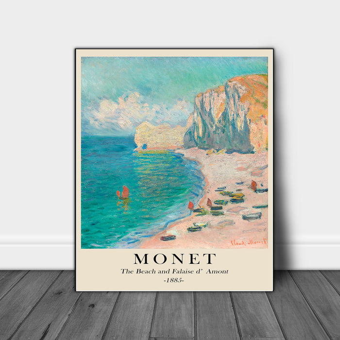 Monet Beach Print