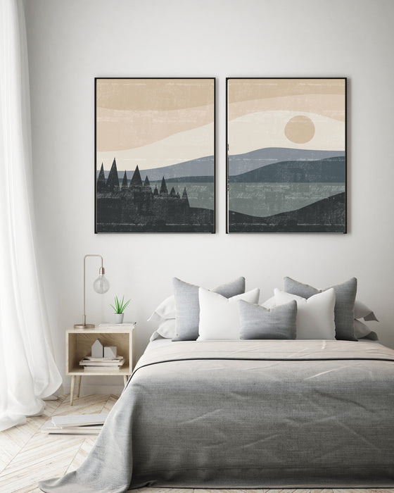 Gallery Wall Sets Mountain Landscape Prints