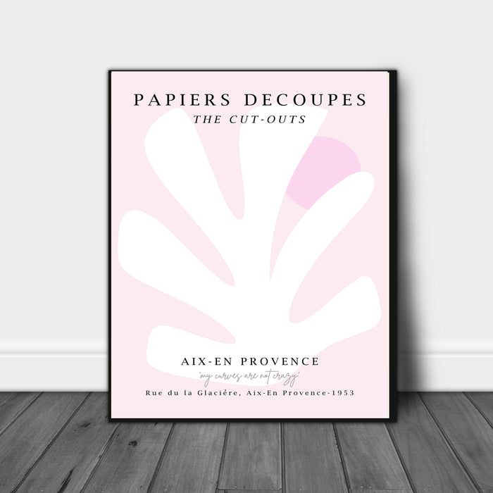 Pastal Pink Matisse Exhibition Print