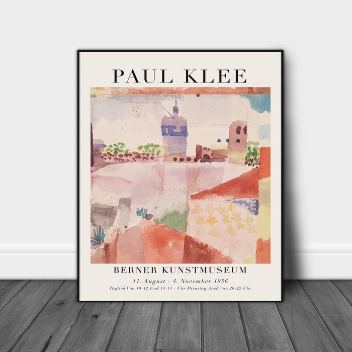 Paul Klee Rooftop Print