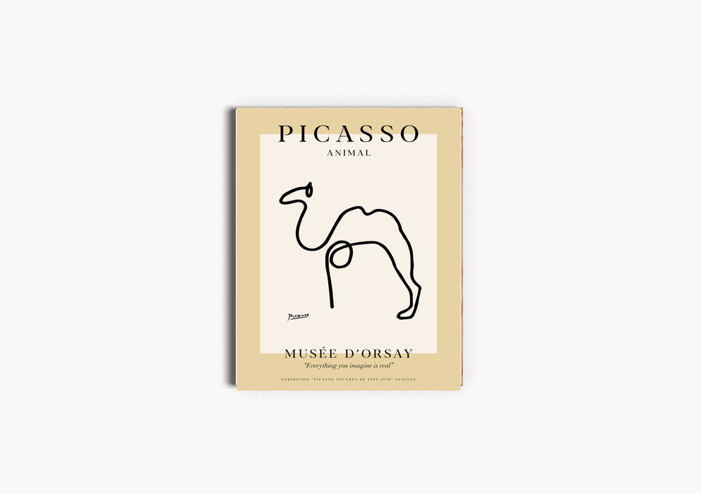 Picasso Camel Print