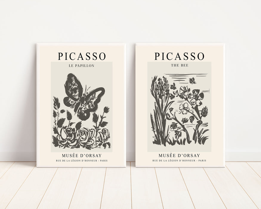 Gallery Wall Sets Picasso Bee and Butterfly