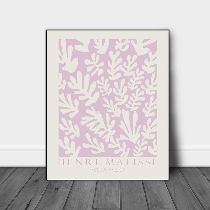 Pastal Pink Matisse Print
