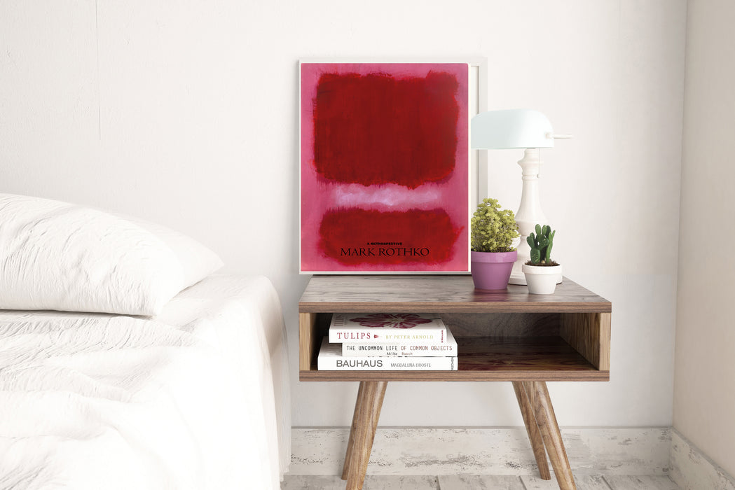 Mark Rothko Pink and Red Art Print