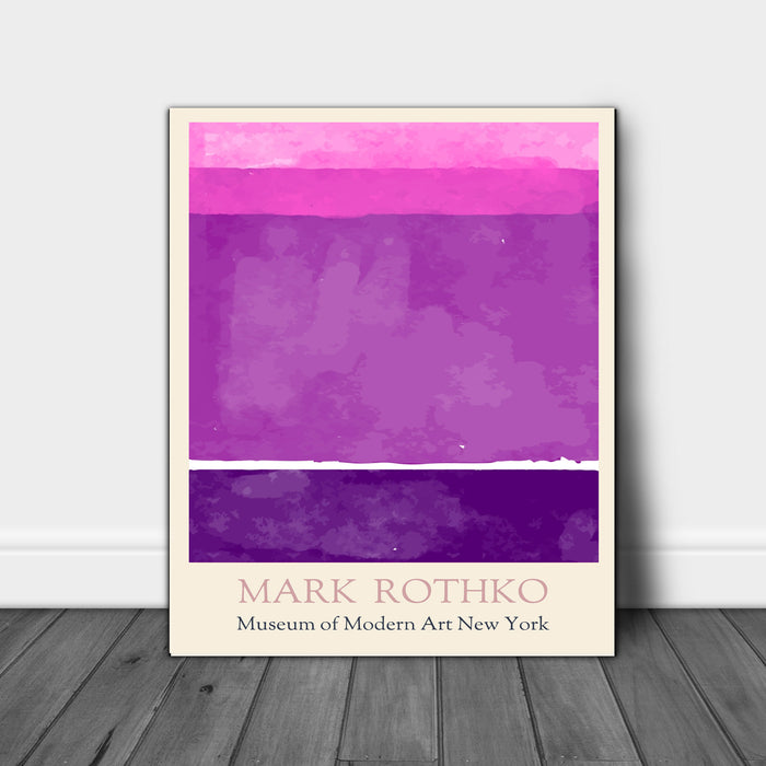 Mark Rothko Purple Print