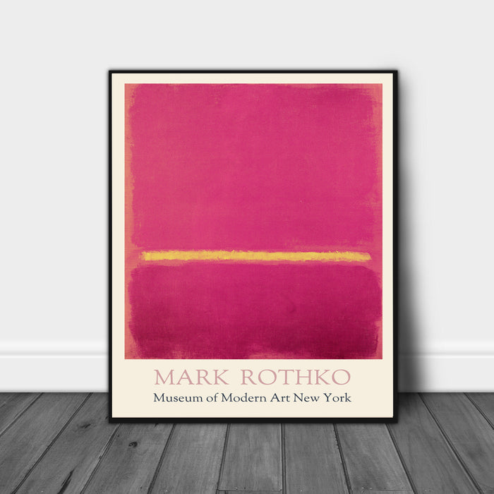 Mark Rothko Pink Print