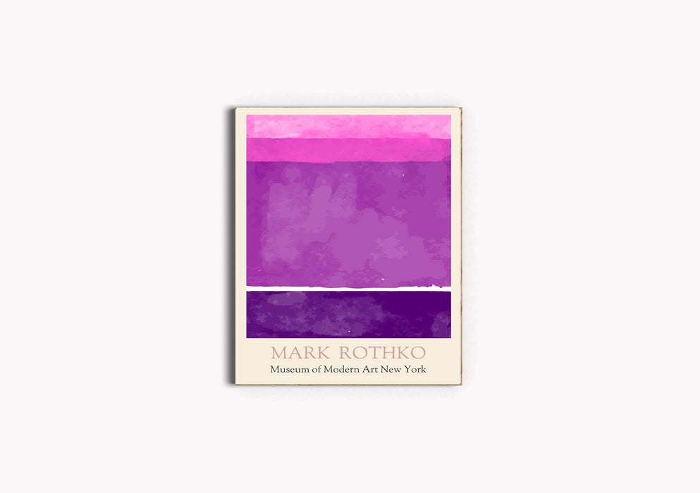 Mark Rothko Purple Print