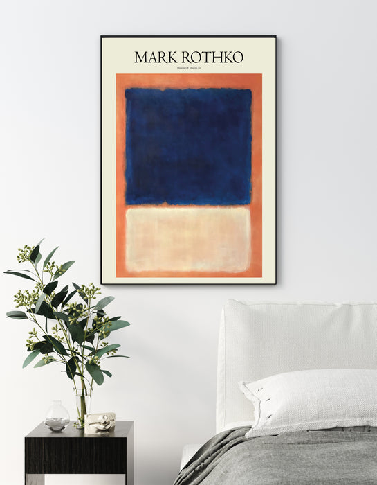 Mark Rothko Blue and Orange Art Print