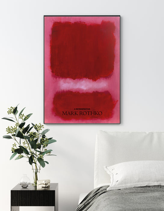 Mark Rothko Pink and Red Art Print