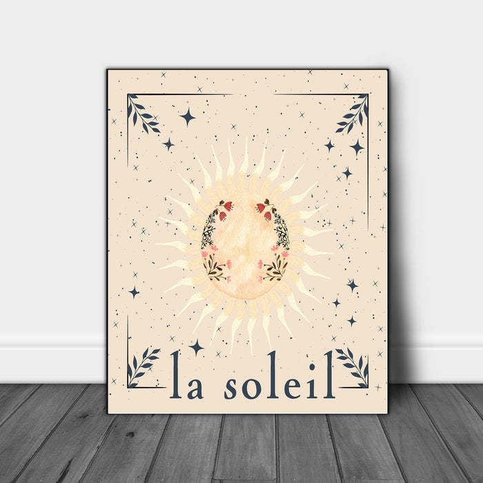 La Soleil Celestial Sun Giclee Art Print