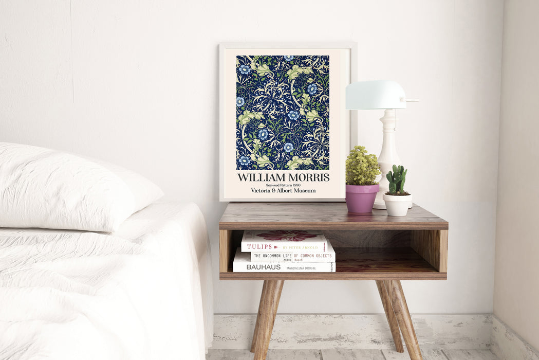 Gallery Wall Set William Morris Prints Yellow and Green