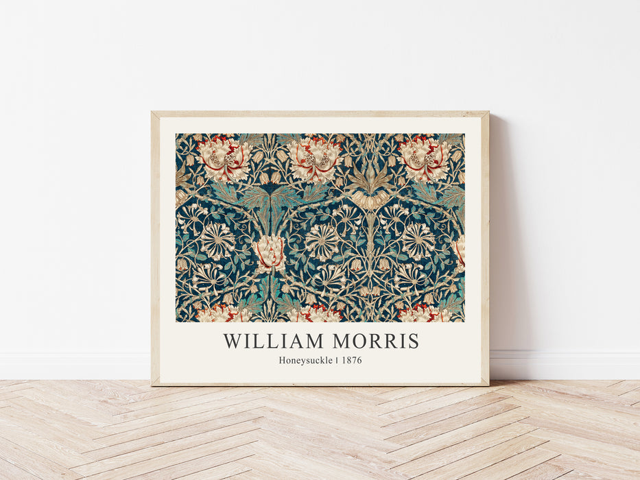 William Morris honeysuckle Print