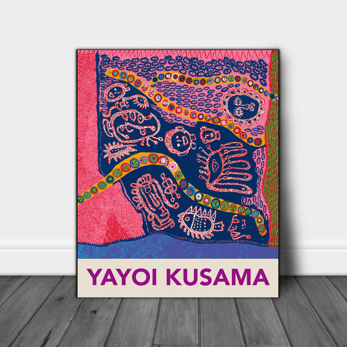 Yayoi Kusama Abstract Print