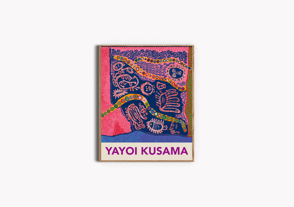 Yayoi Kusama Abstract Print